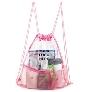 Clear Drawstring Bag 5