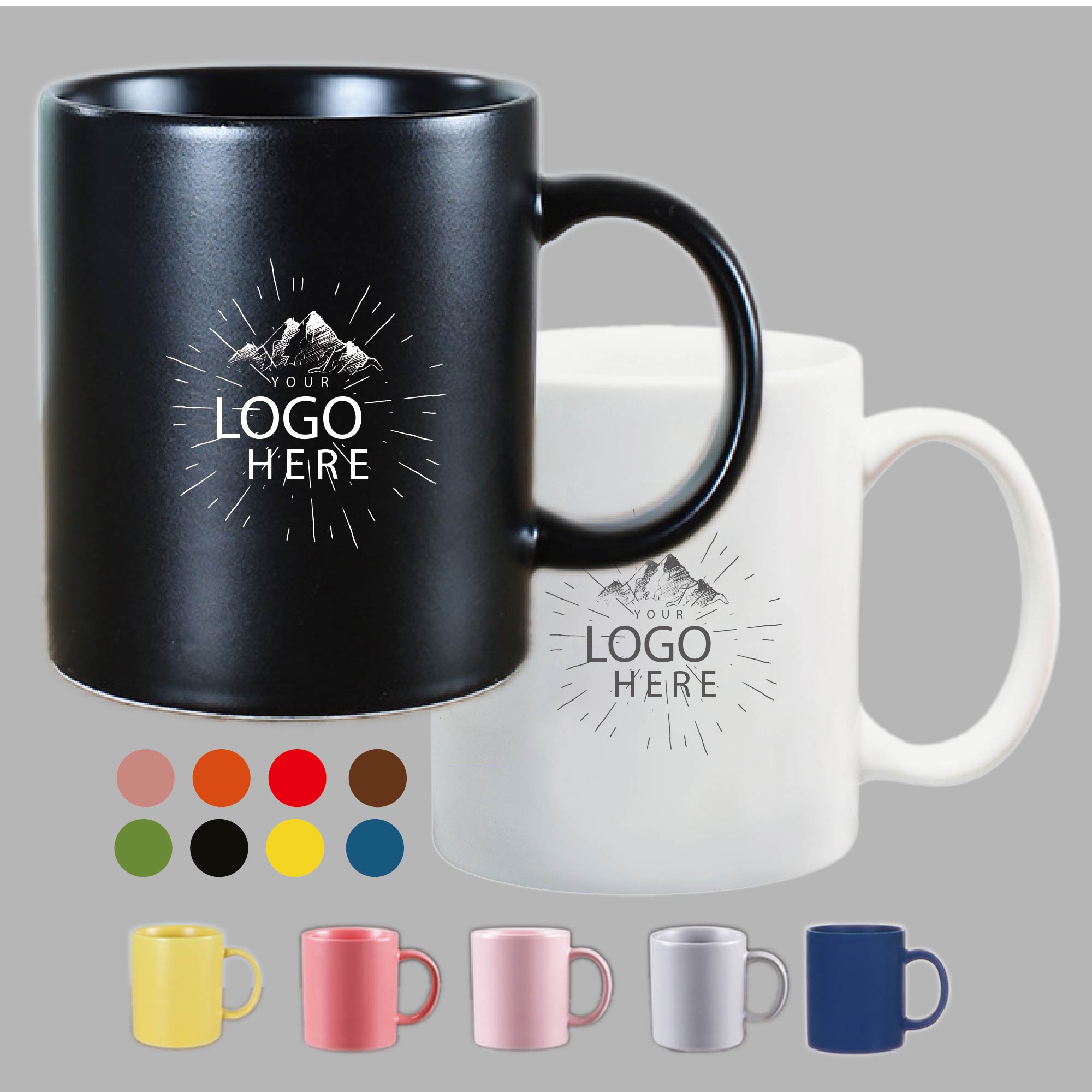 11 oz. Ceramic Mug for Outdoor Use 1