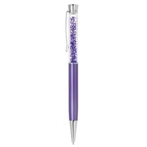 Crystal-II Twist Action Ballpoint Pen with Matching Crystals 7