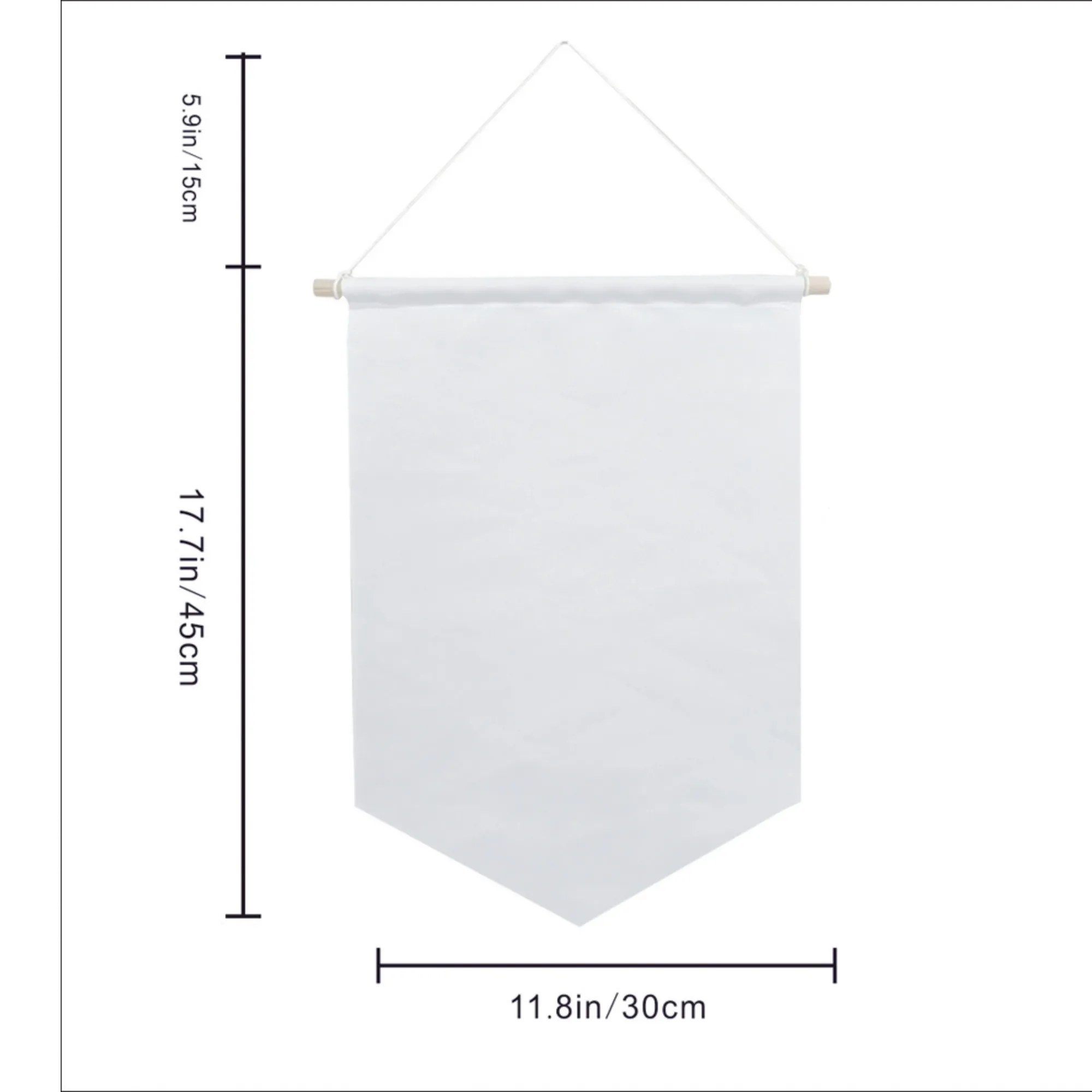 Waterproof Wall Hanging Canvas Banner Pin Organizer 2