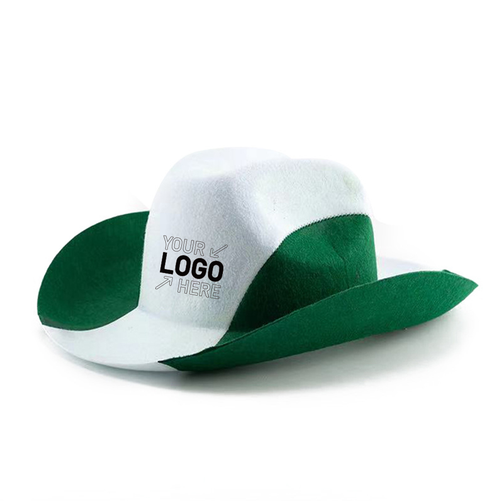 Qatar World Cup National Flag Football Fans Customized Cowboy Hat 11