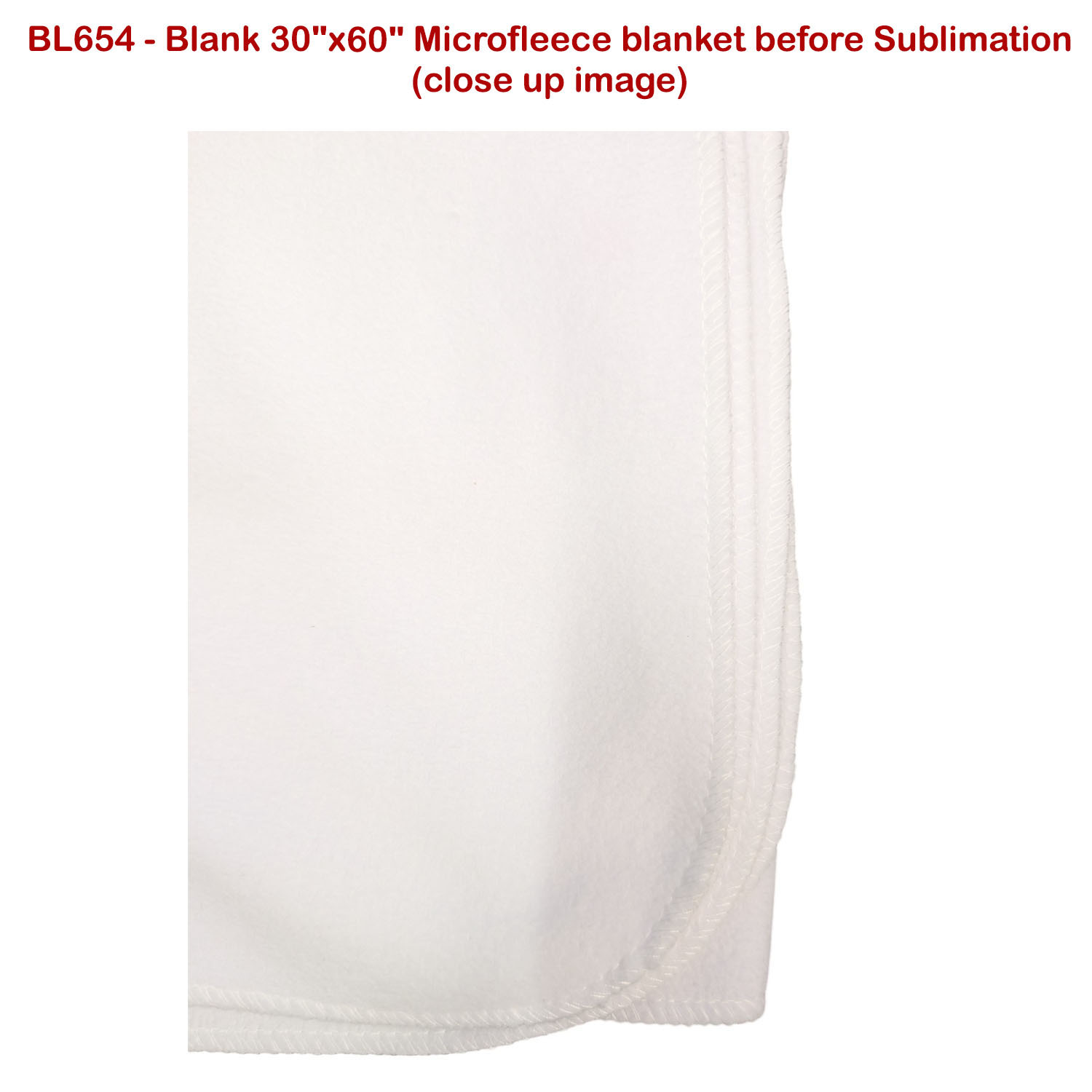 72 Hr Fast Ship - Ultra Soft and Smooth Microfleece Blanket, 30x60, Sublimated Edge to Edge 1 side 5