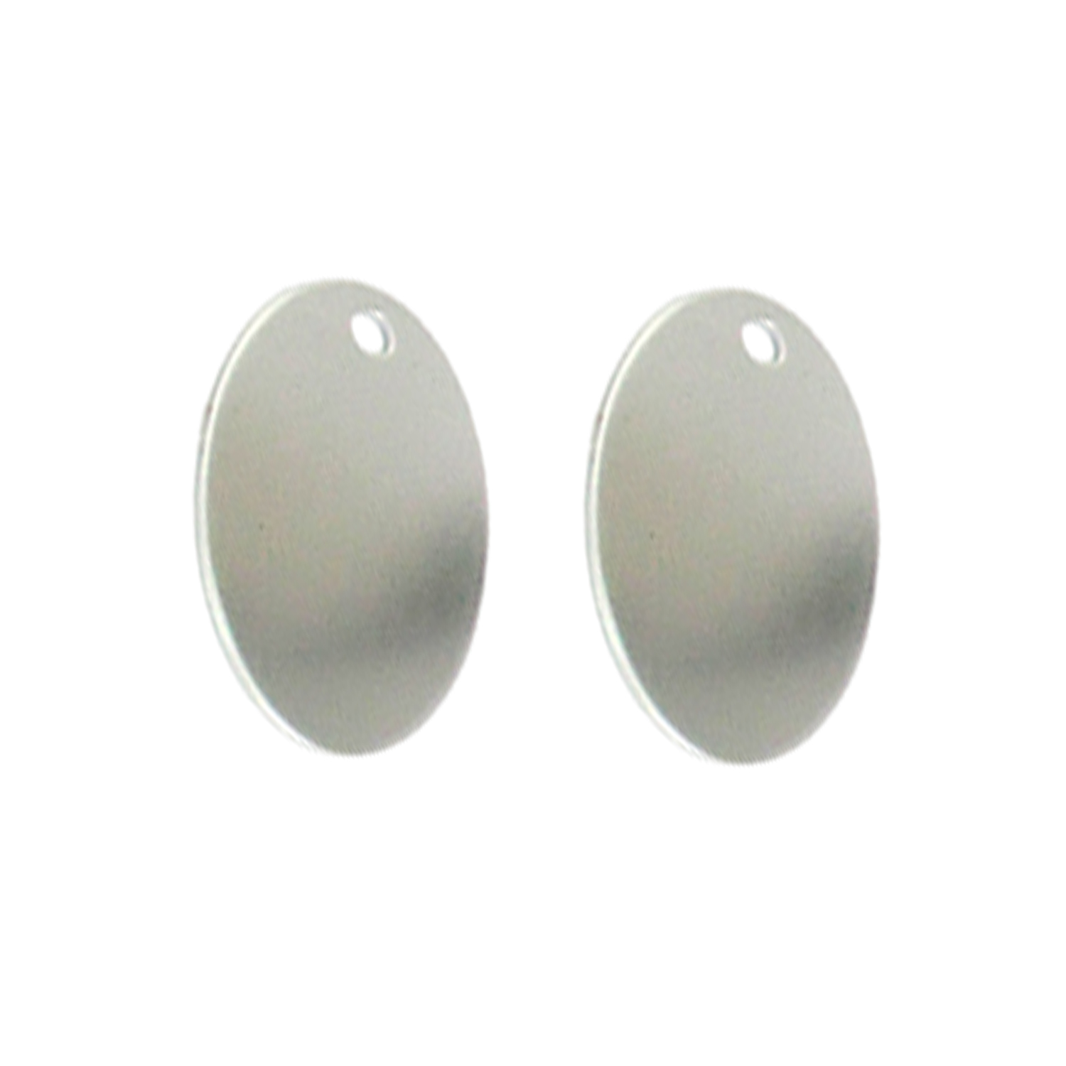 Oval Shaped Aluminum Pet Tag 4