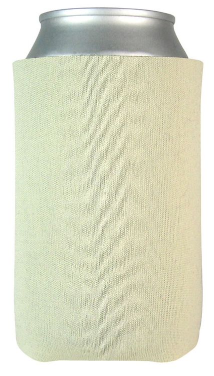 FoamZone USA Made Collapsible Can Cooler with Bottom Imprint