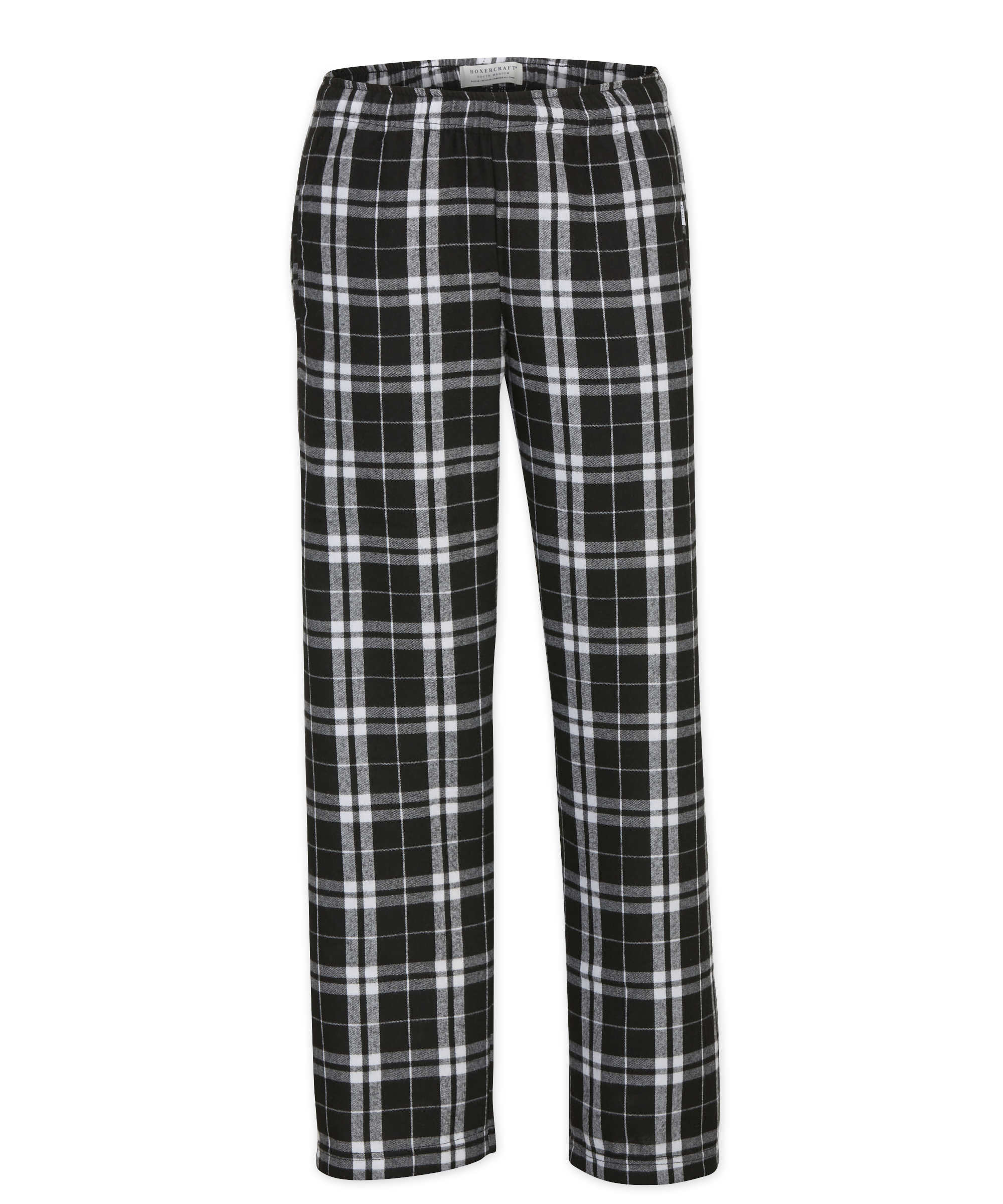 BOXERCRAFT YOUTH POLY FLANNEL PANT 4