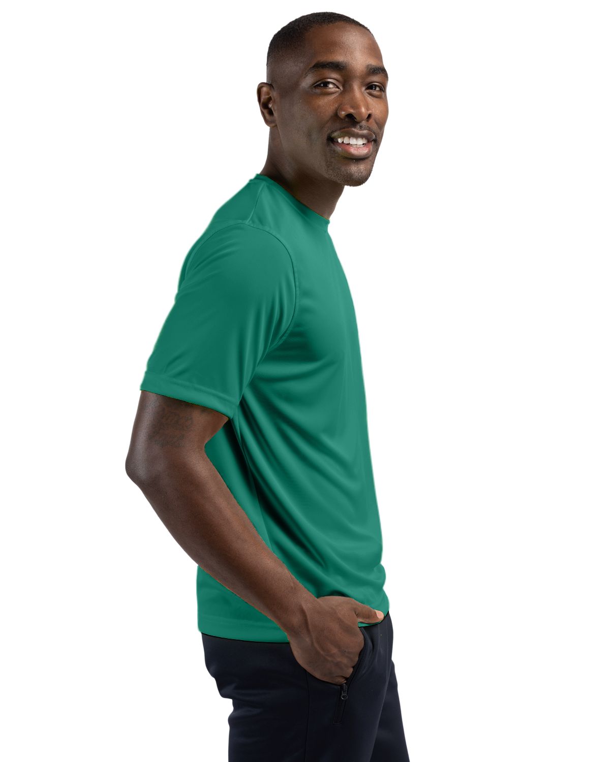 Clique Spin Solution-dyed Performance Jersey Mens Short Sleeve Tee 67