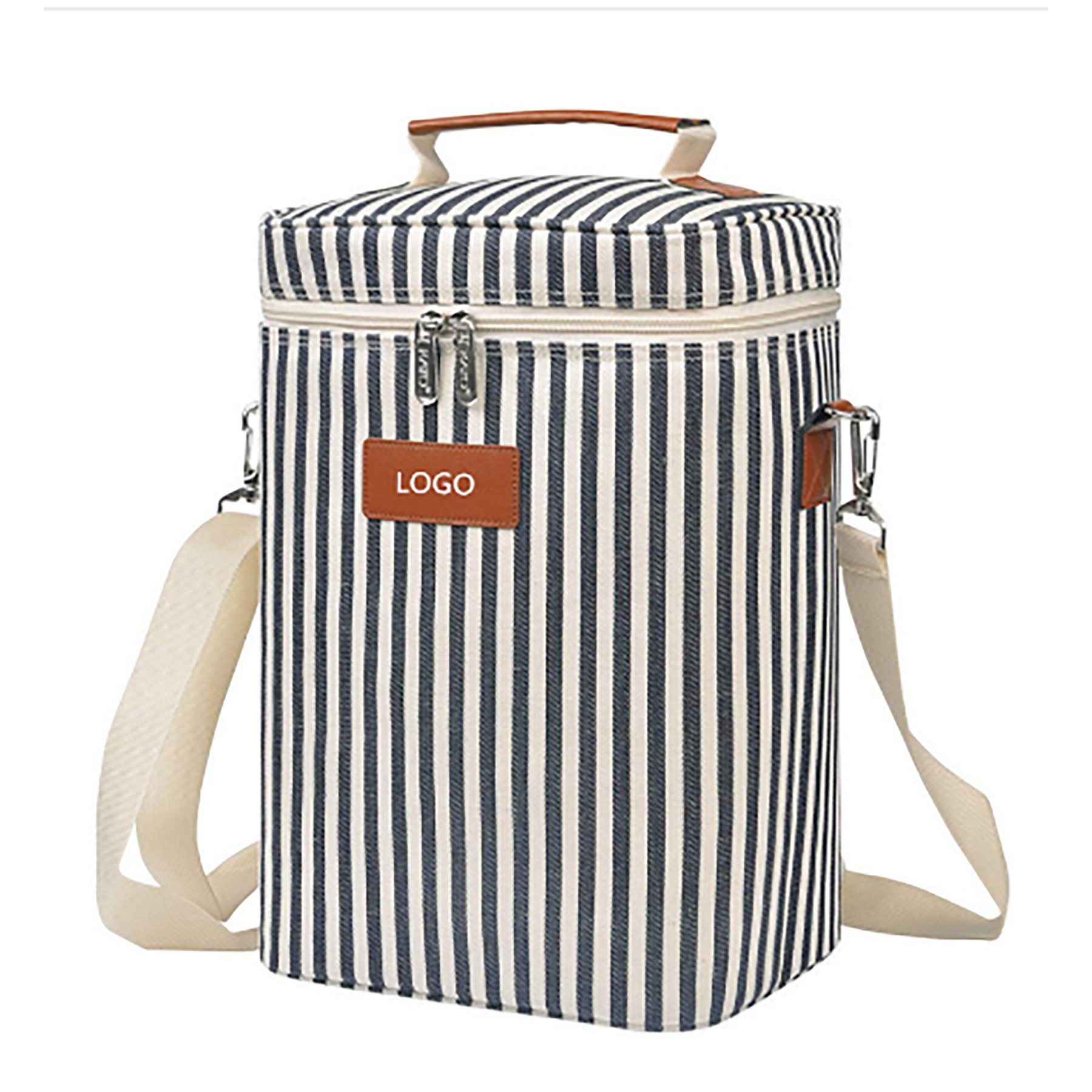 Portable Versatile Wine Carrying Cooler Tote Bag 1