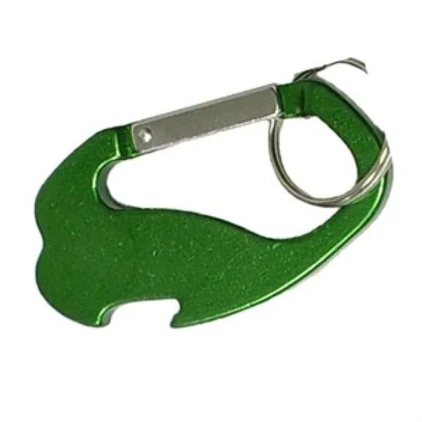 4-In-1 Jumbo Size Carabiner/Bottle Opener/Key Chain/Compass 1