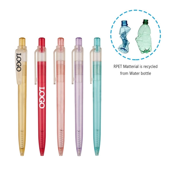 Recycled Promotional Rpet Clicker Pen 3
