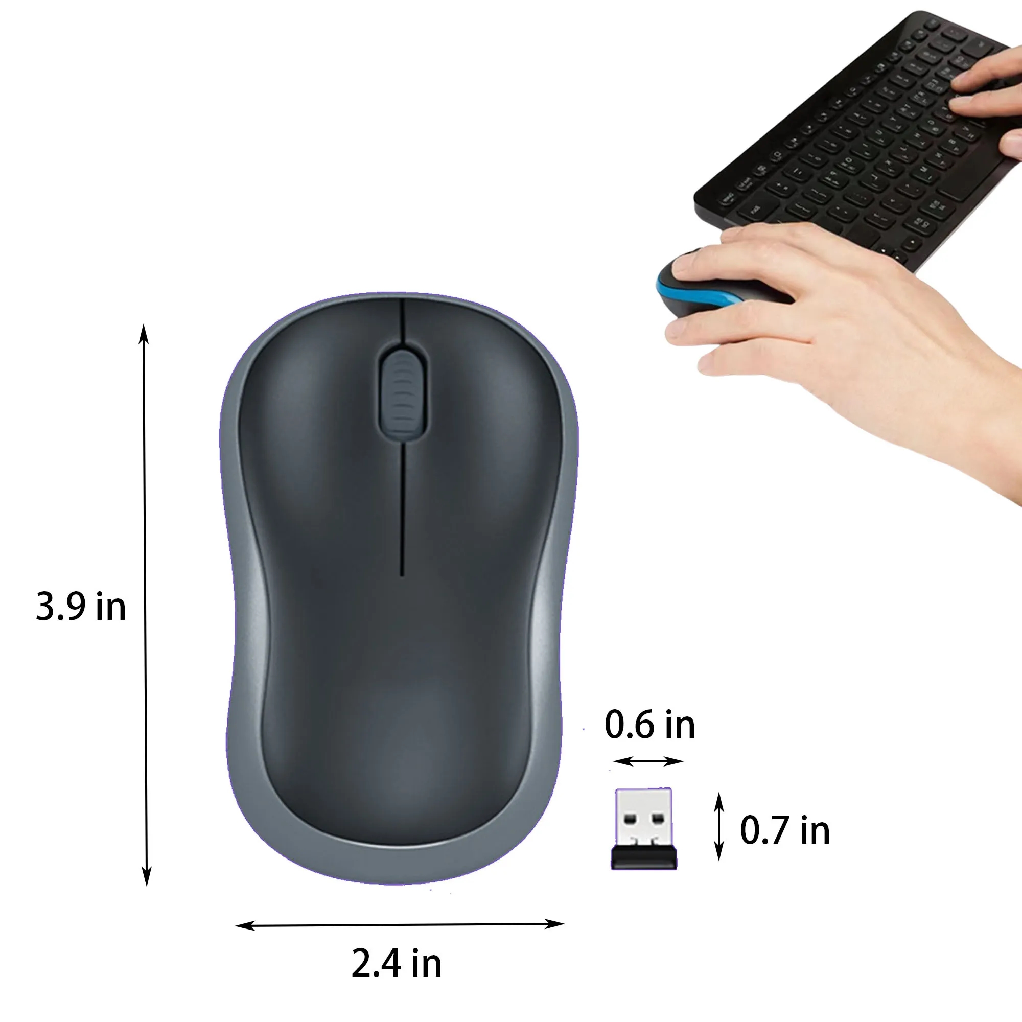 Computer Wireless Mouse 5