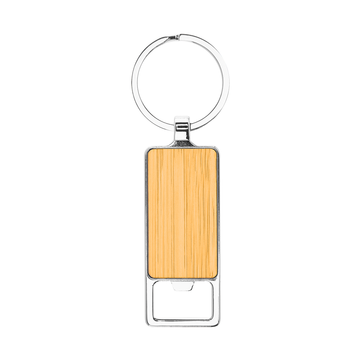 Bristol Bamboo Key Tag With Bottle Opener 1