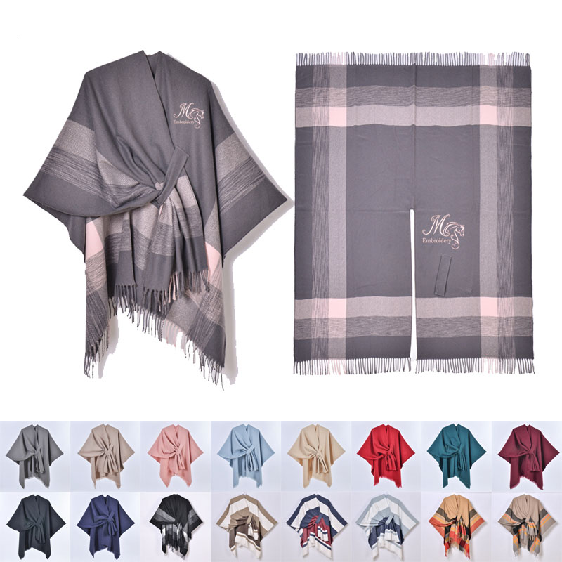 Custom Winter Warm Shawl 2