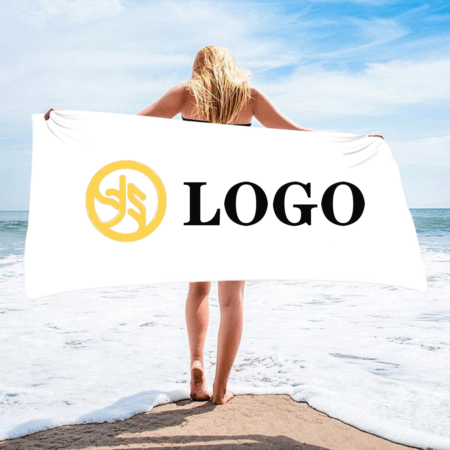 Ultra Fine Fiber Beach Mat And Beach Towel 1