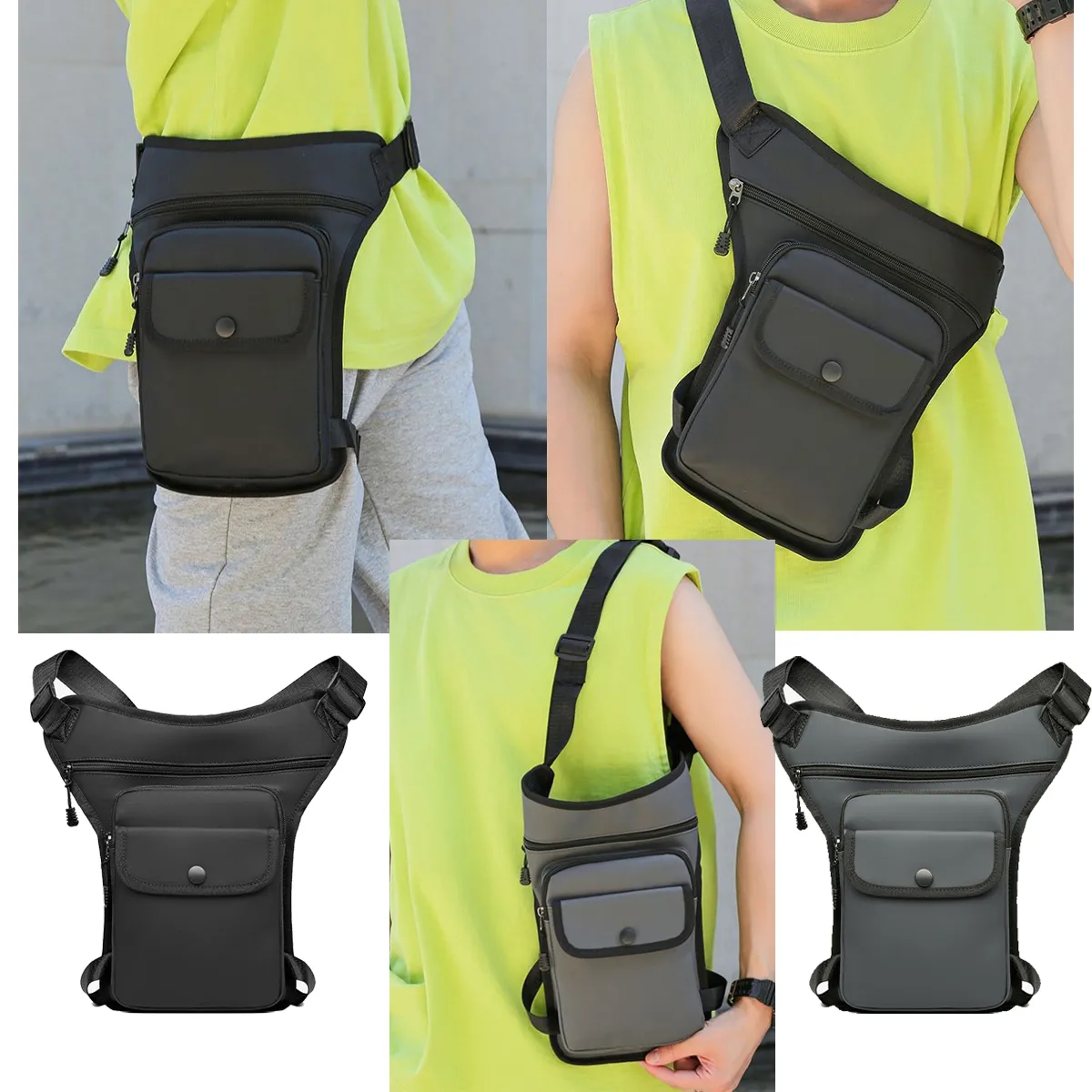 Small Sports Sling Phone Crossbody Bag Waist Pack 6