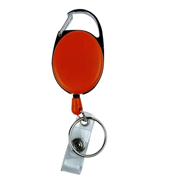 Retractable Badge Holder Keychain - 2-In-1 Clip Design 5