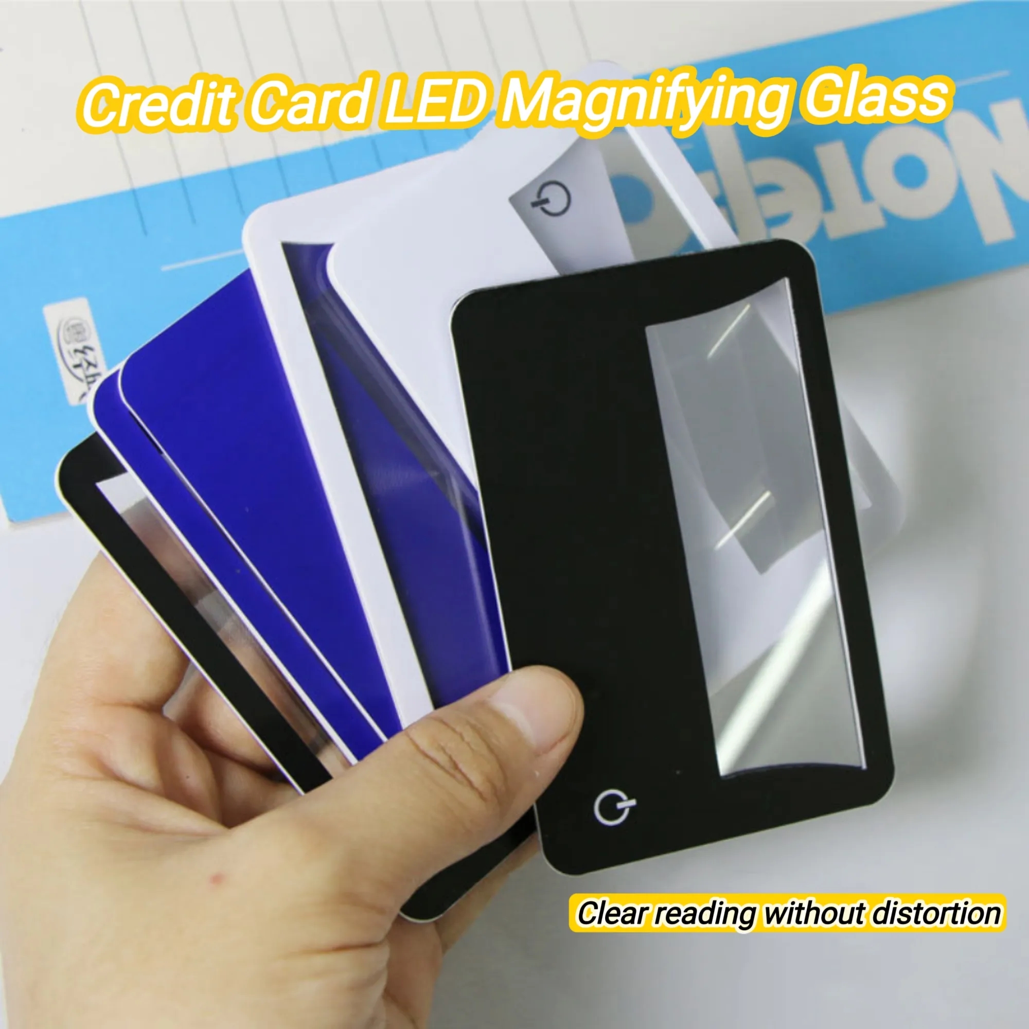 LED Magnifying Glass Bookmark Card 2