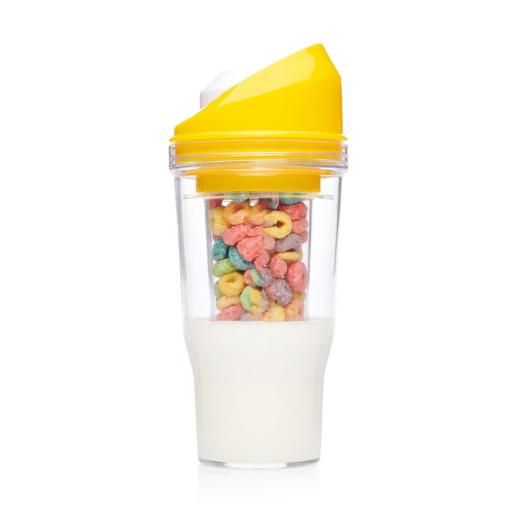 Portable Plastic Cereal Cup 4