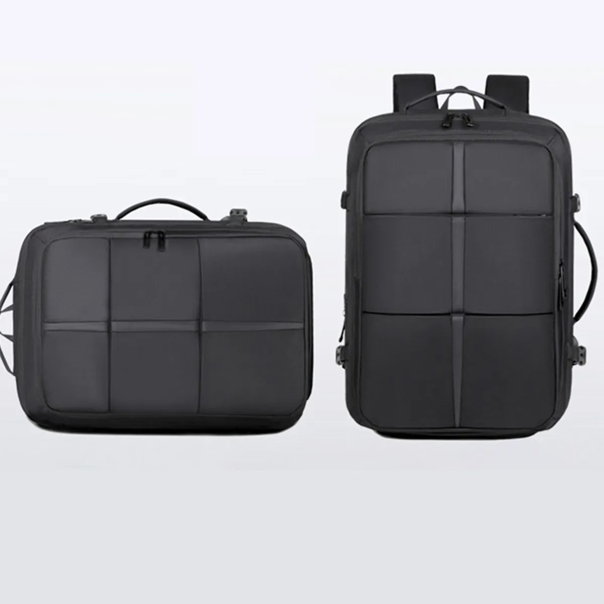 Expandable Business Carry-On Backpack with USB Charger Port 6