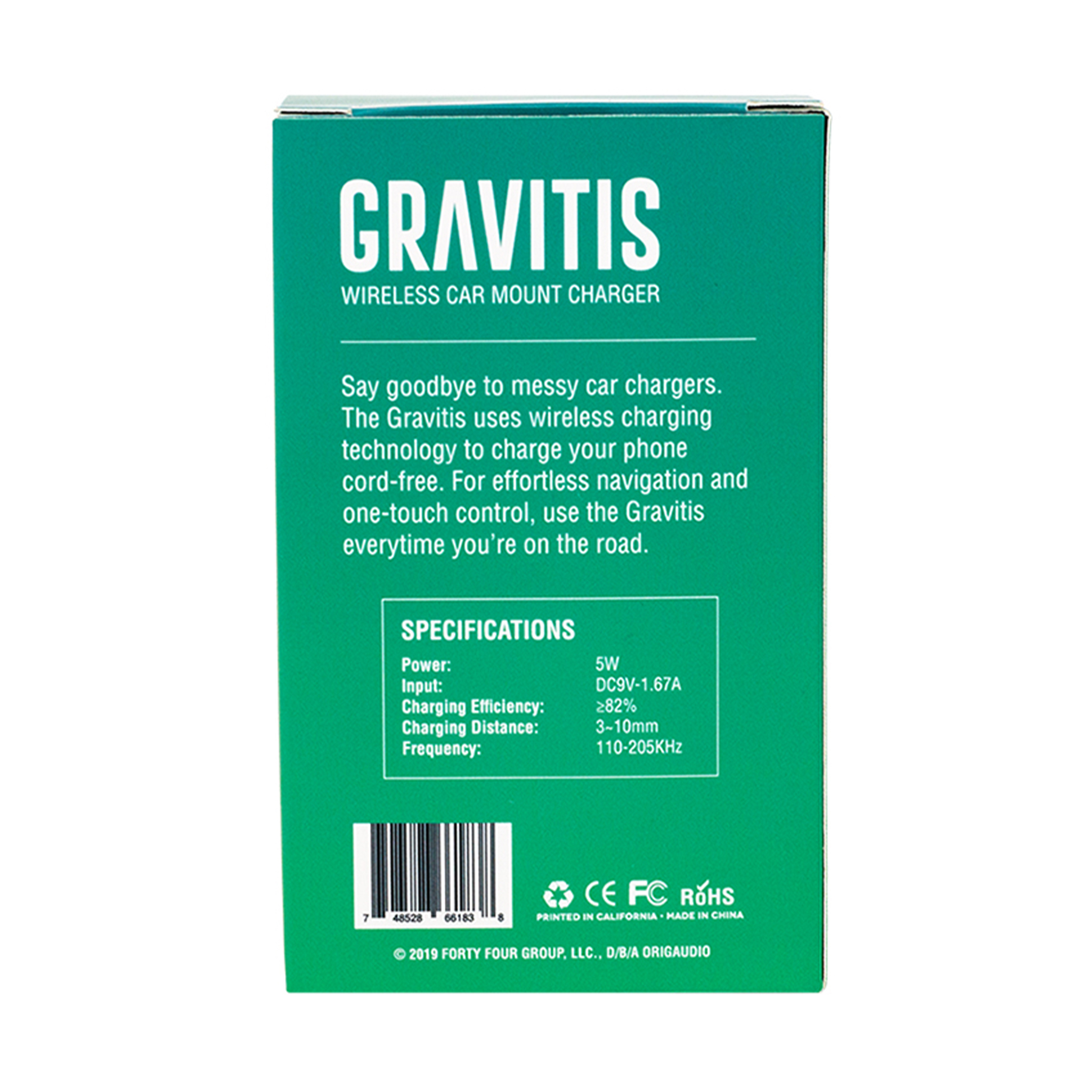 Gravitis™ Wireless Car Charger 6