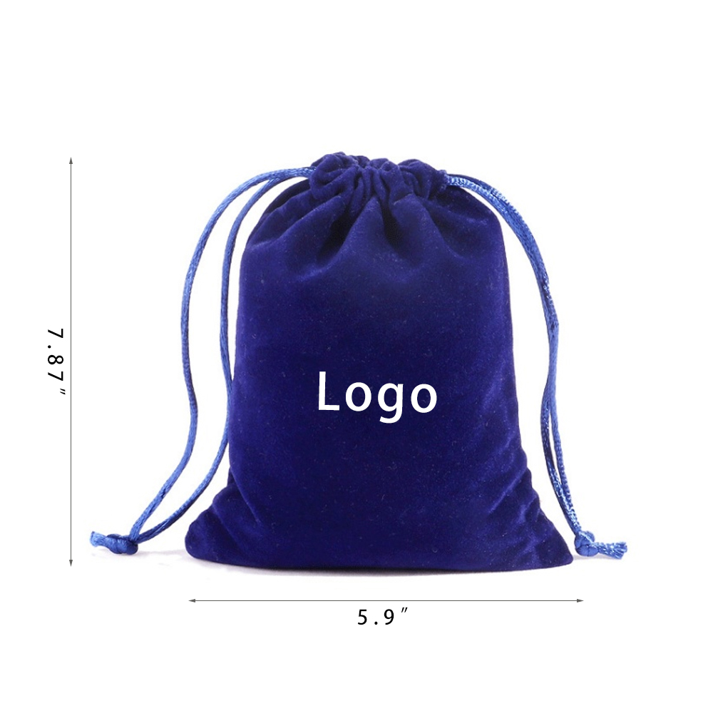 High-quality drawstring flannel bags 1