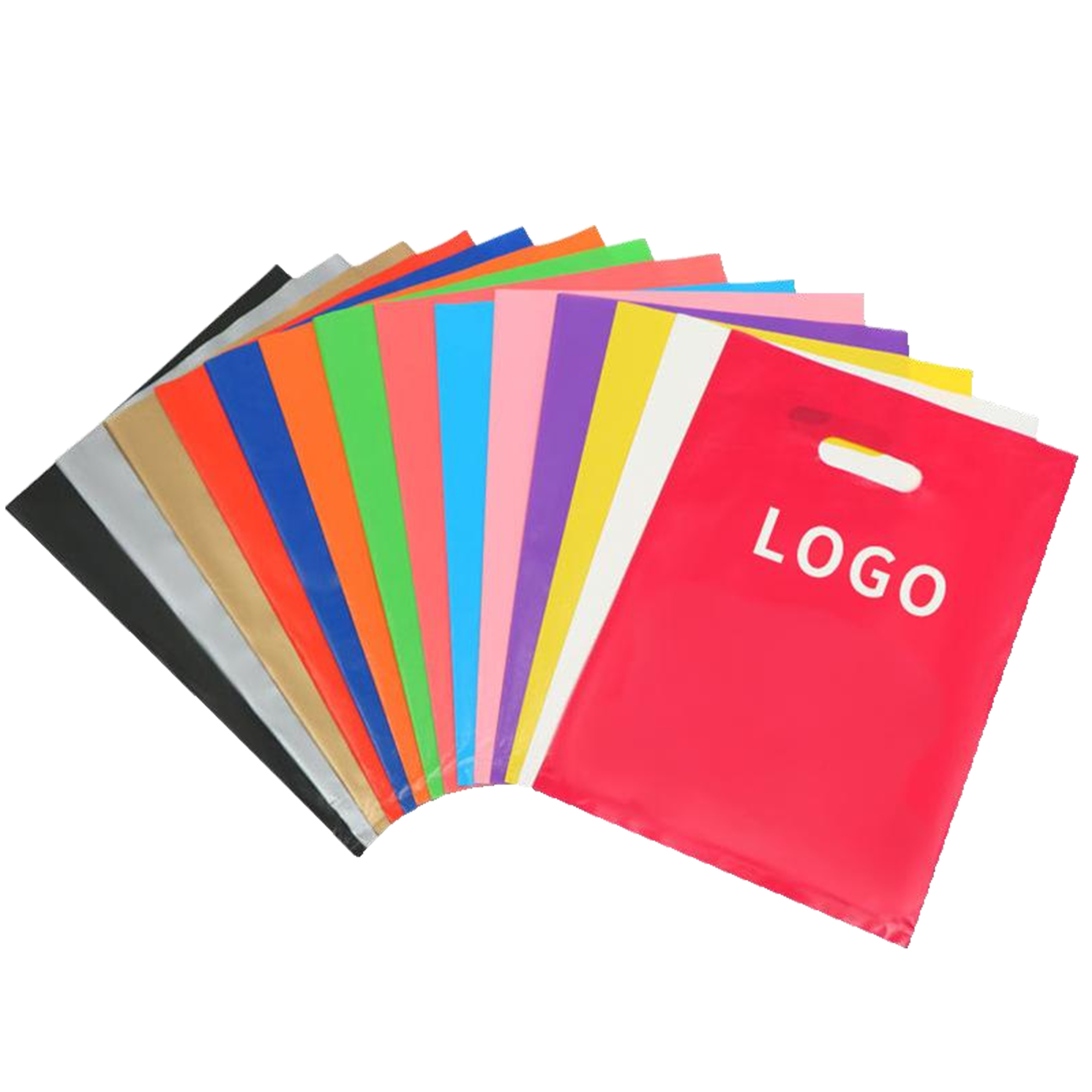 Die Cut PE Handle Shopping Bag 1