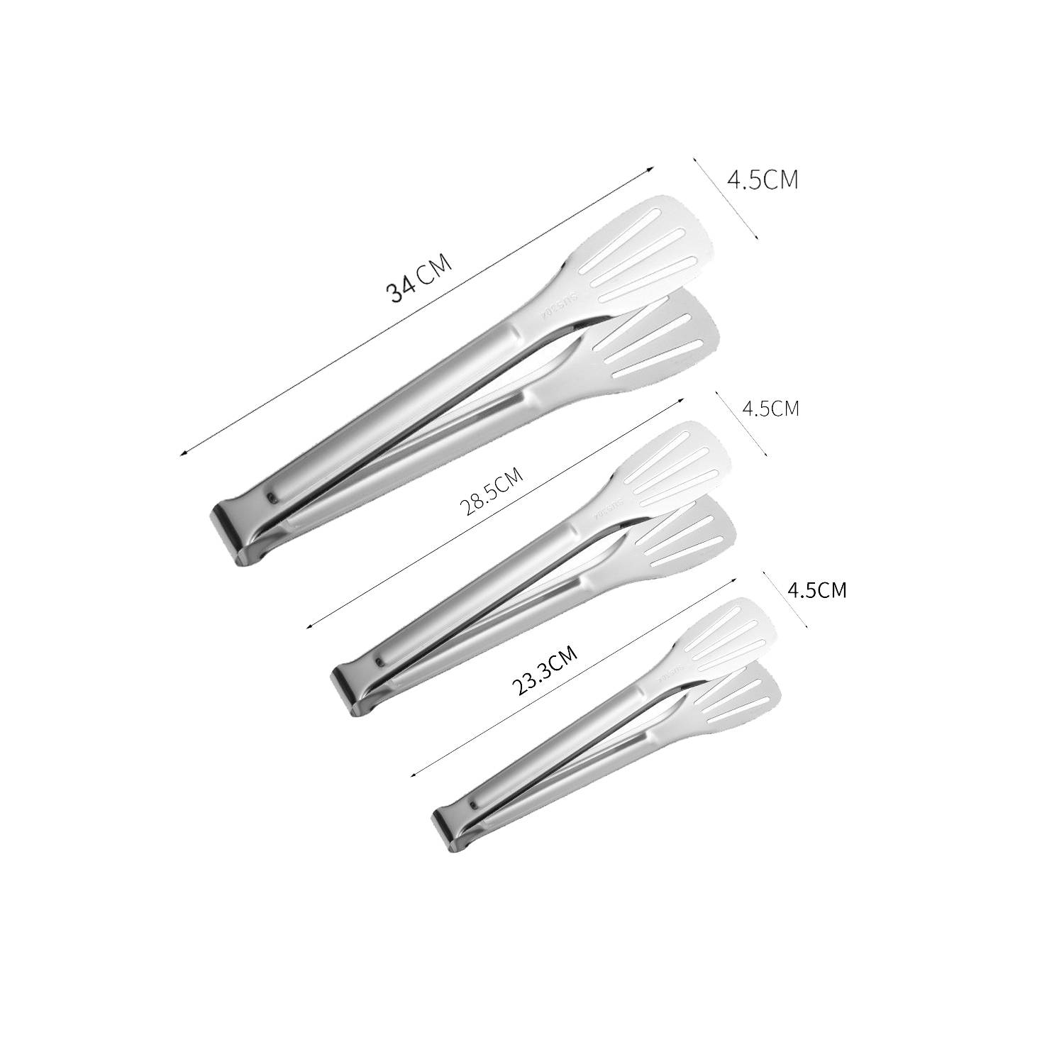 Cooking Tongs Stainless Steel 2