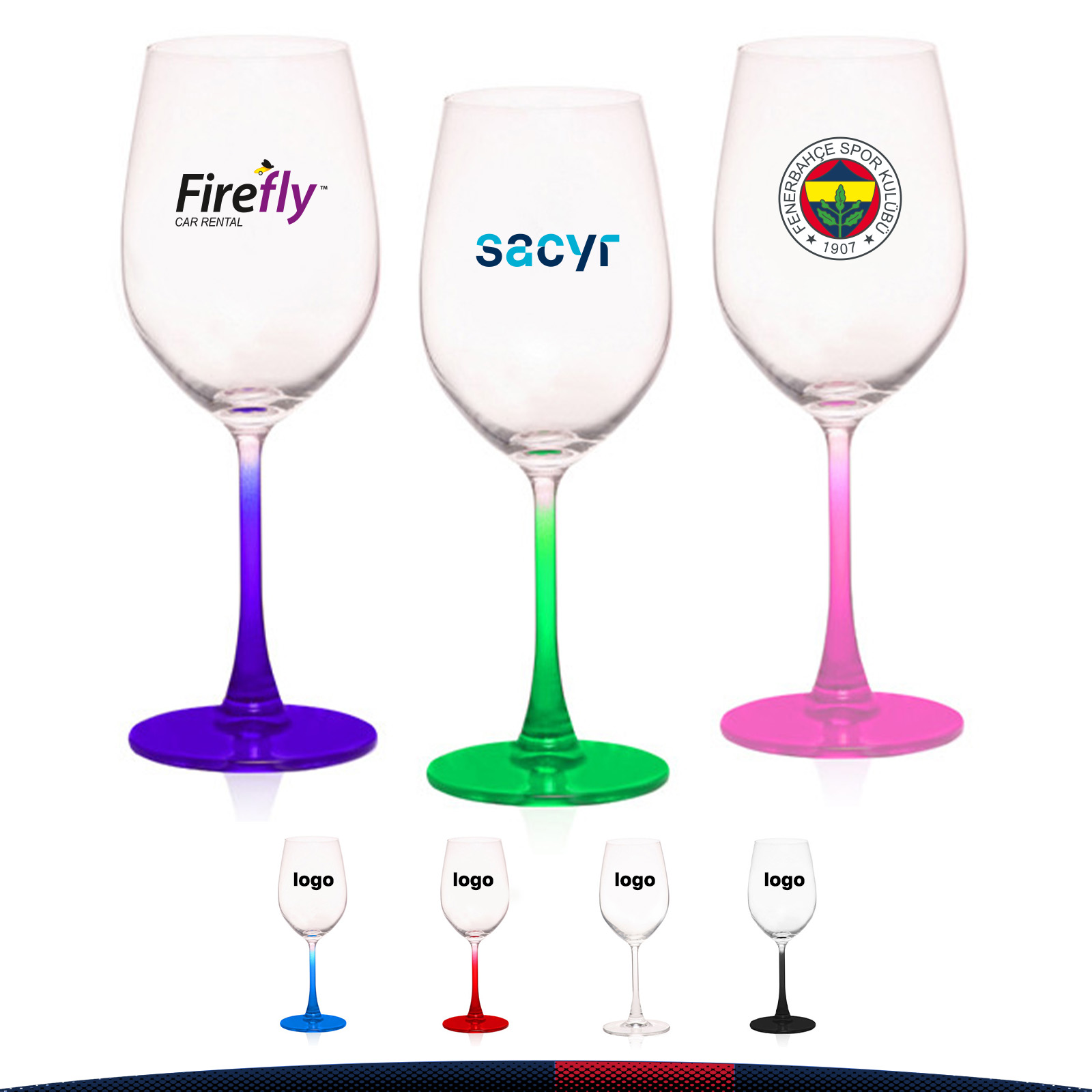 13.25 oz. Dotu Crystal Wine Glasses 5