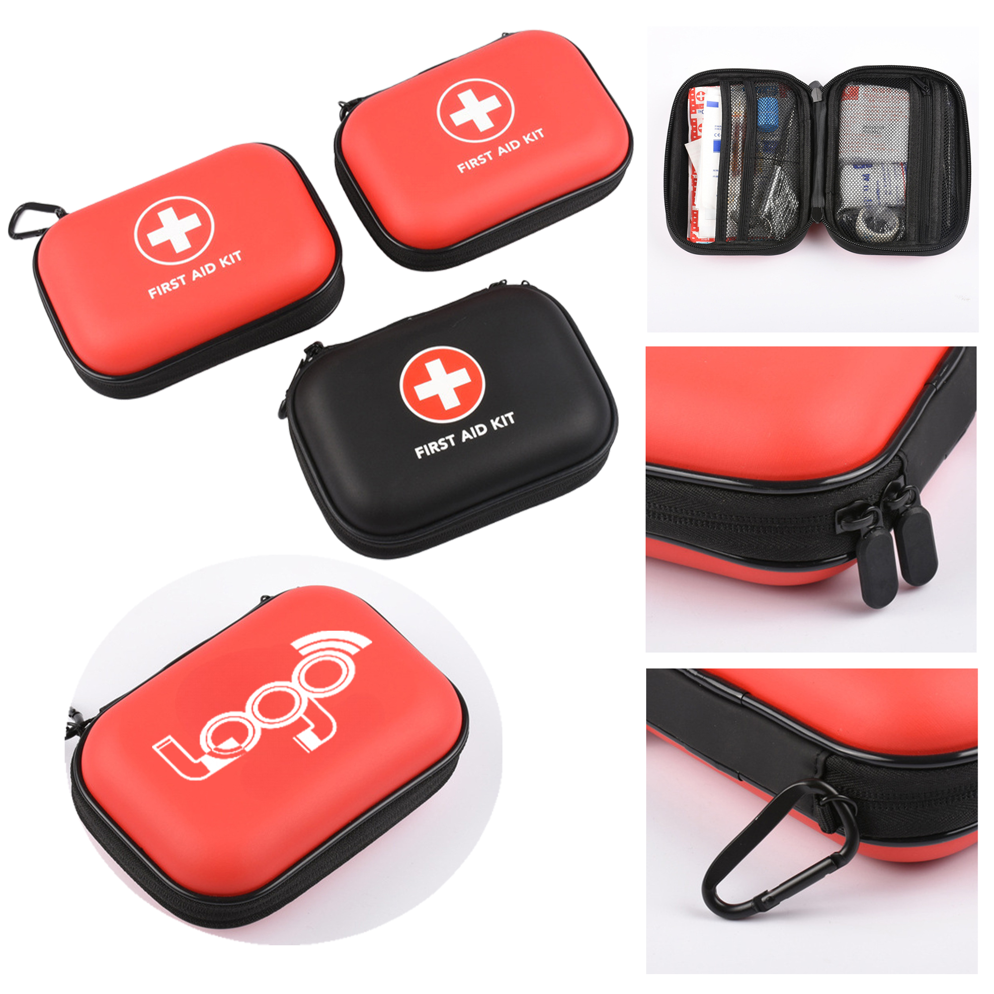 Compact Emergency Medical Kit Bag with Customizable Design 1