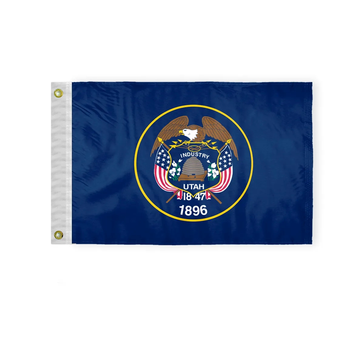 12"x18" to 8'x12' Utah Nylon Flags 1