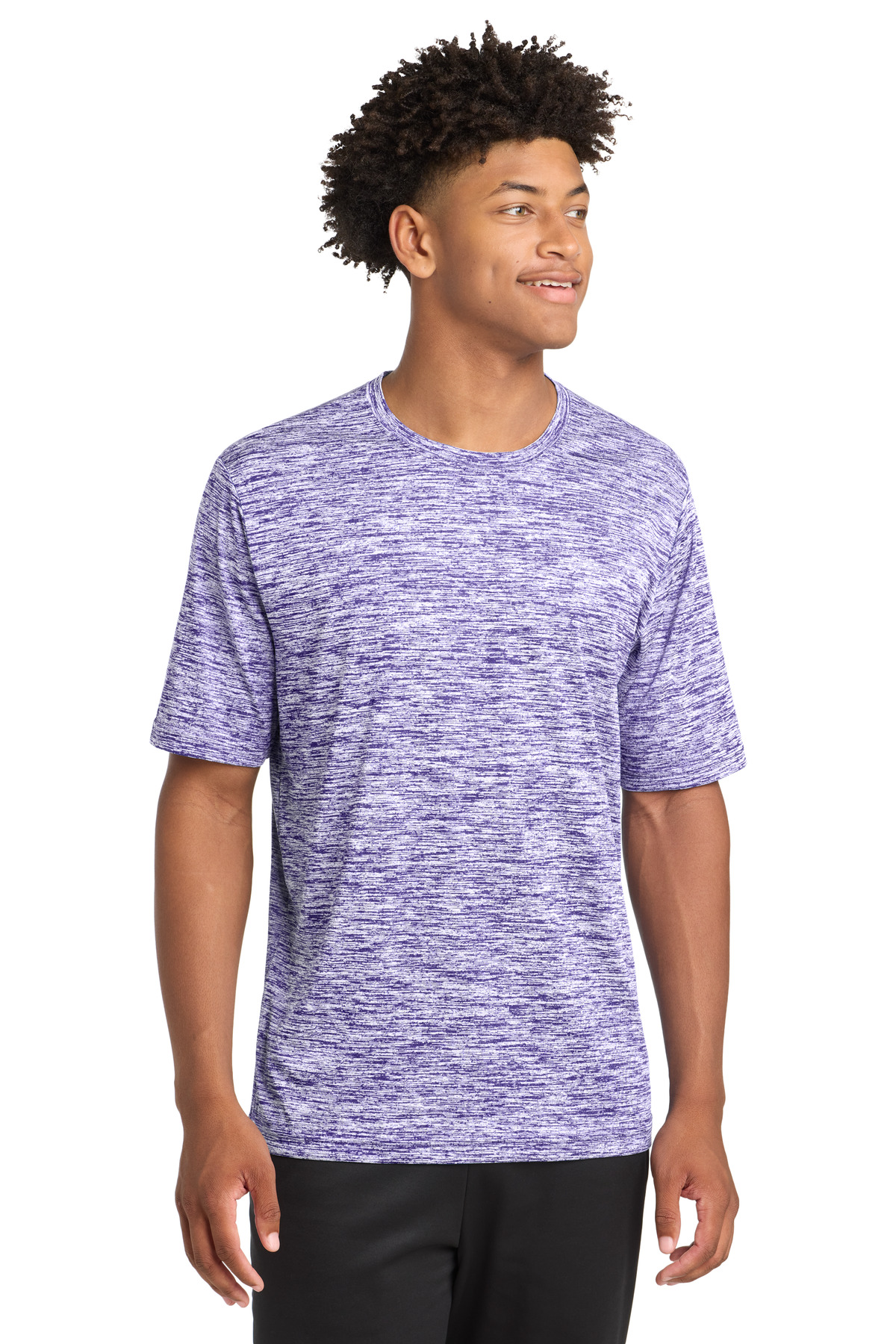 Sport-Tek PosiCharge Electric Heather Tee. ST390 90