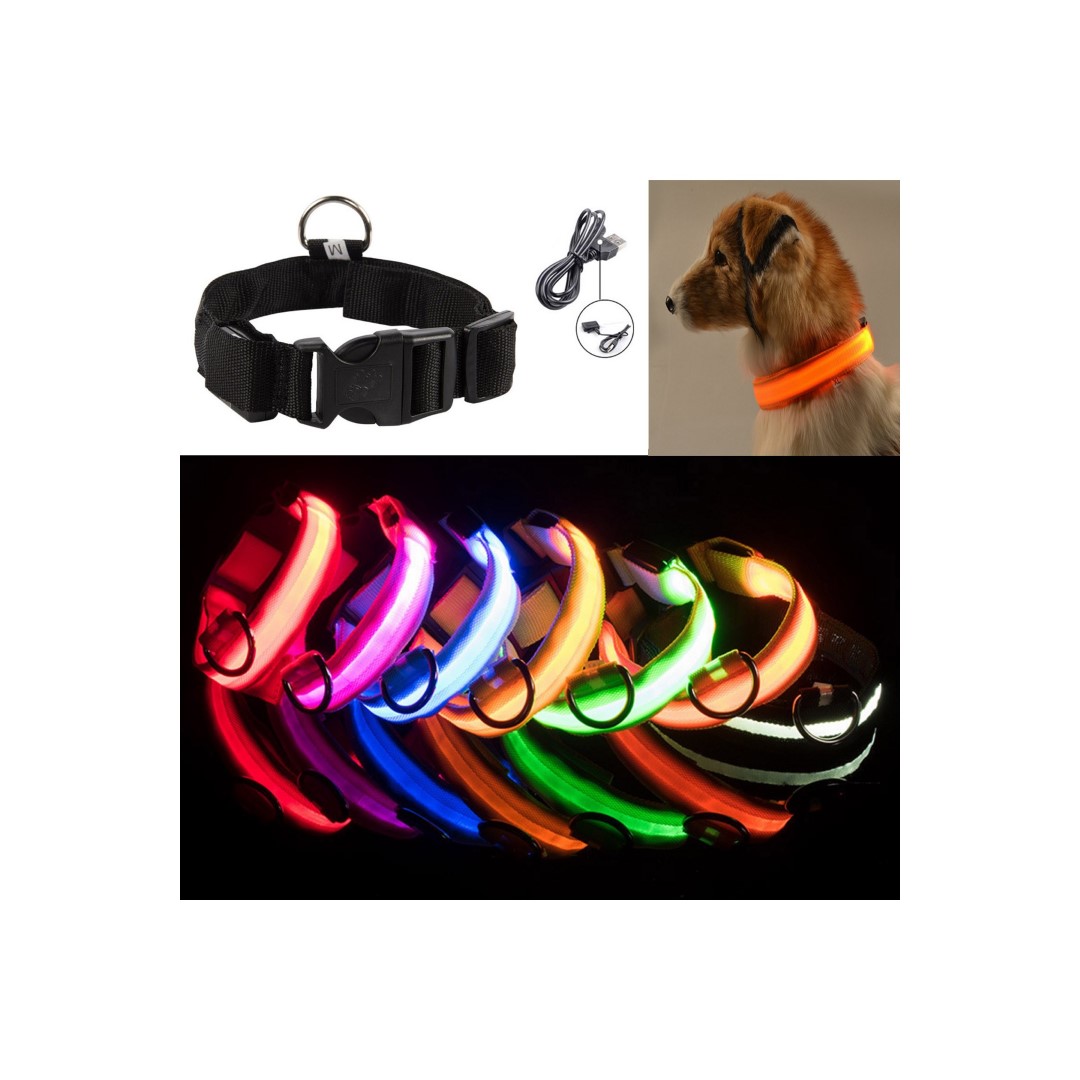Dog Collar USB Rechargeable 1