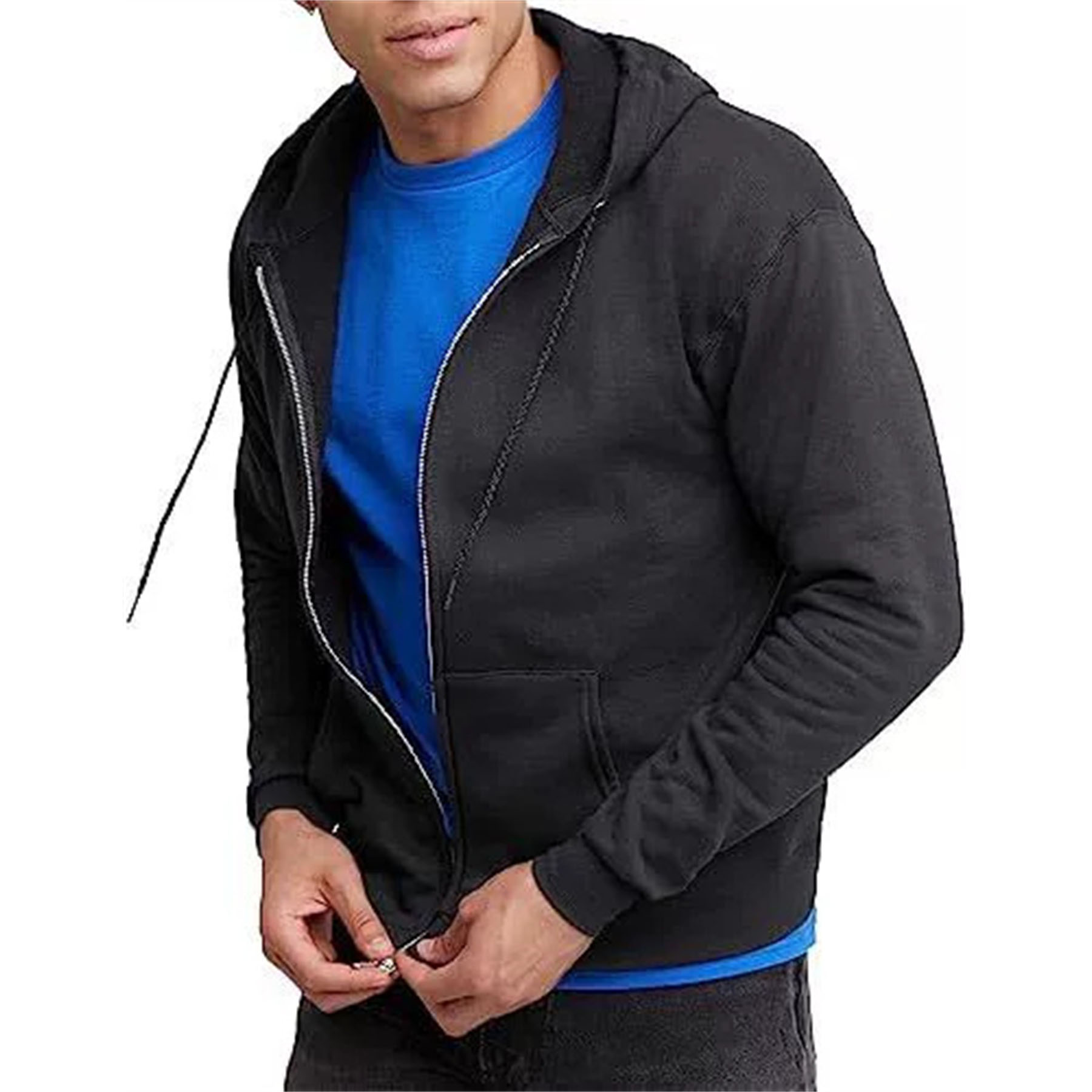 Zip Hooded Sweatshirt for Men 14