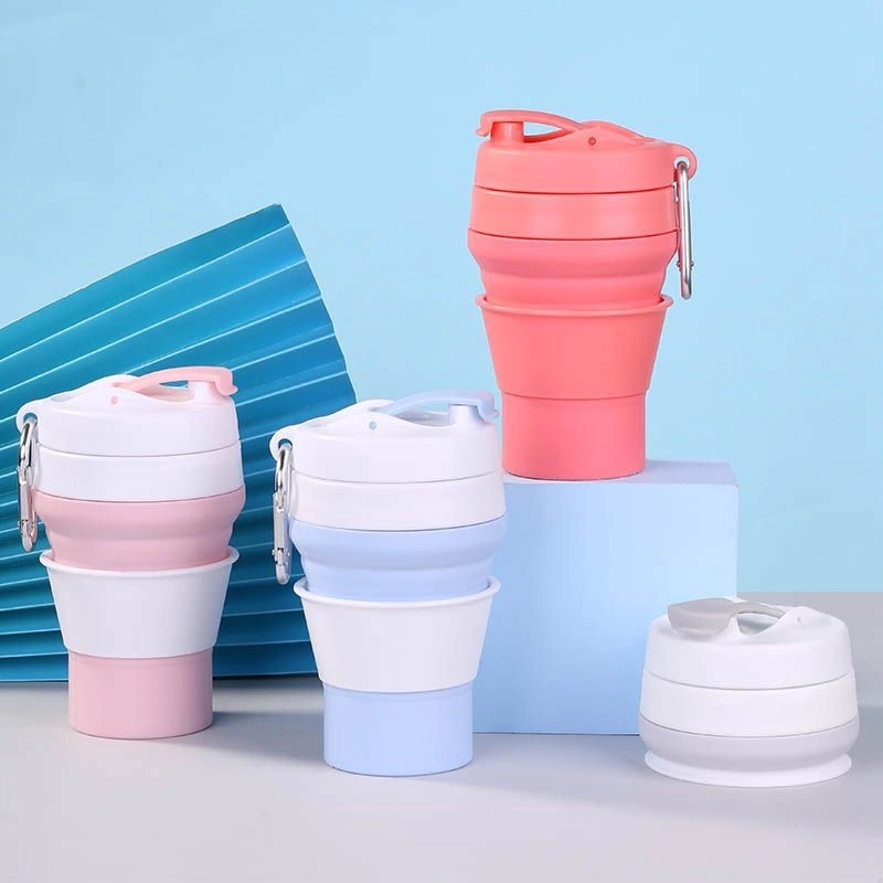 Silicone Foldable Travel Coffee Cup & Reusable To-Go Bottle 16