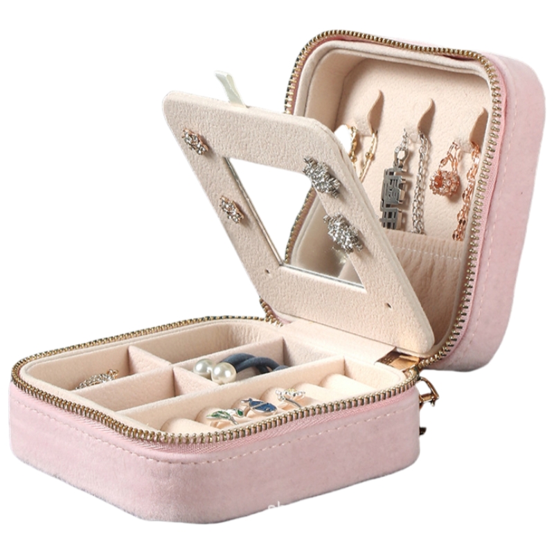 Luxury Velvet Jewelry Storage Box 2
