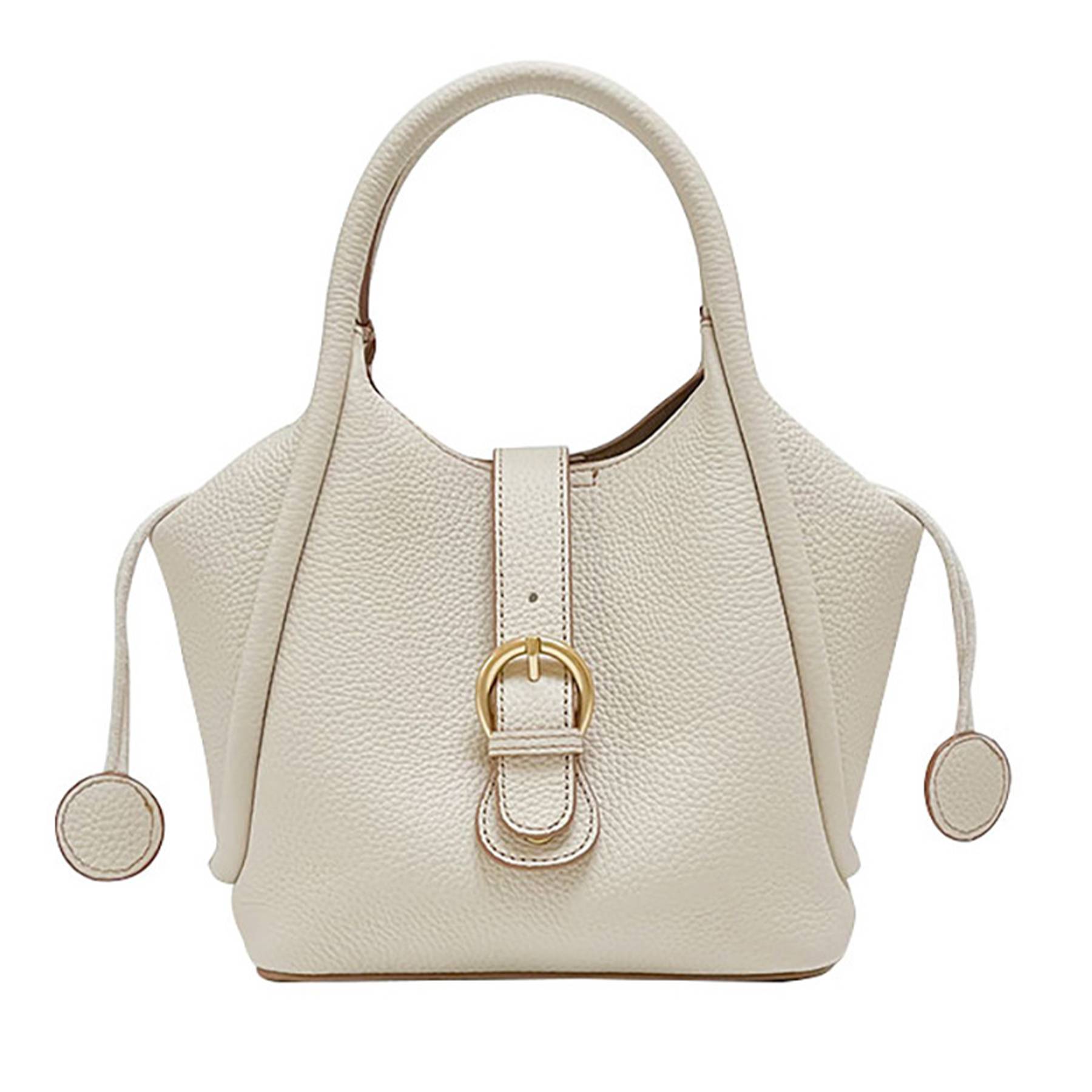Genuine Leather Simple geometric shoulder cross-body bag 2