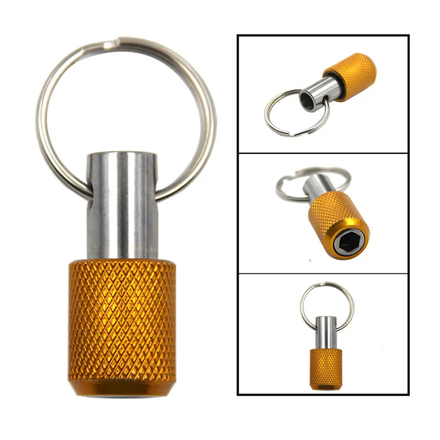 6Pcs Bit Holder Key Chain 2
