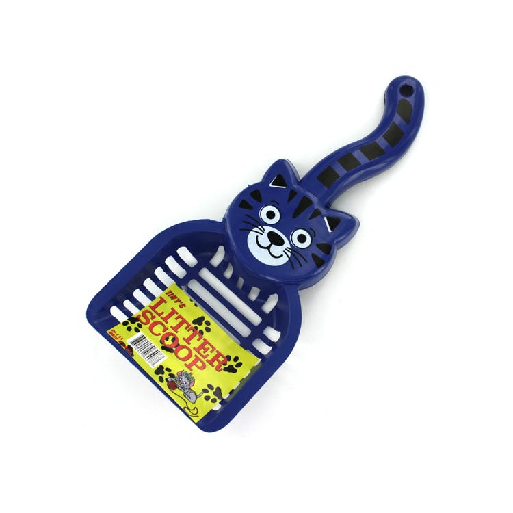 Cat-Shaped Litter Scoops - Plastic 11" x 5" 2