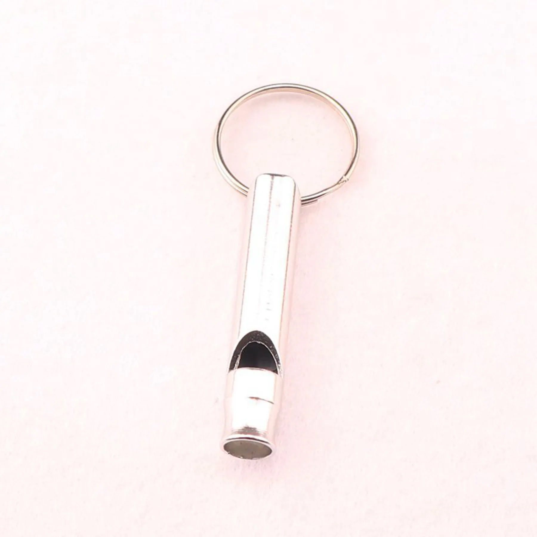 Aluminum Alloy Emergency Whistle Keychain 5