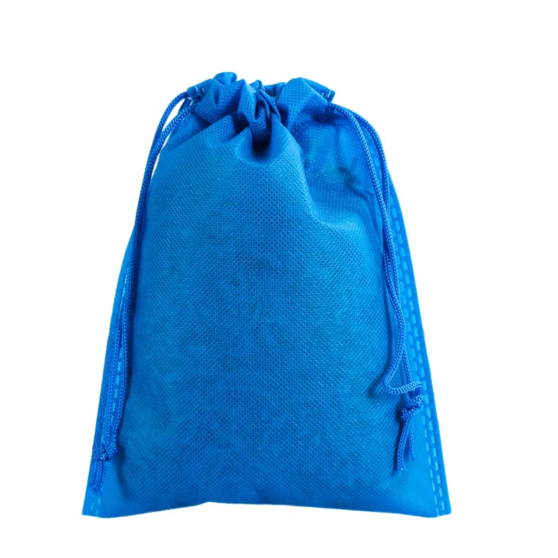 Foldable Non Woven Drawstring Sports Backpack 10
