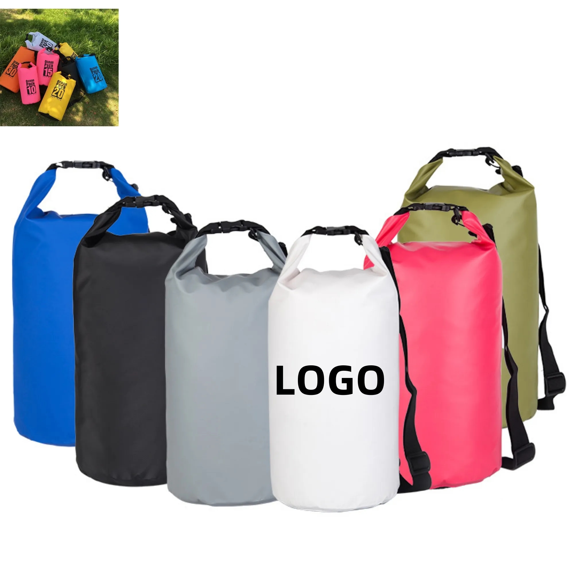 Outdoor Waterproof Large Capacity Bucket Bag 4