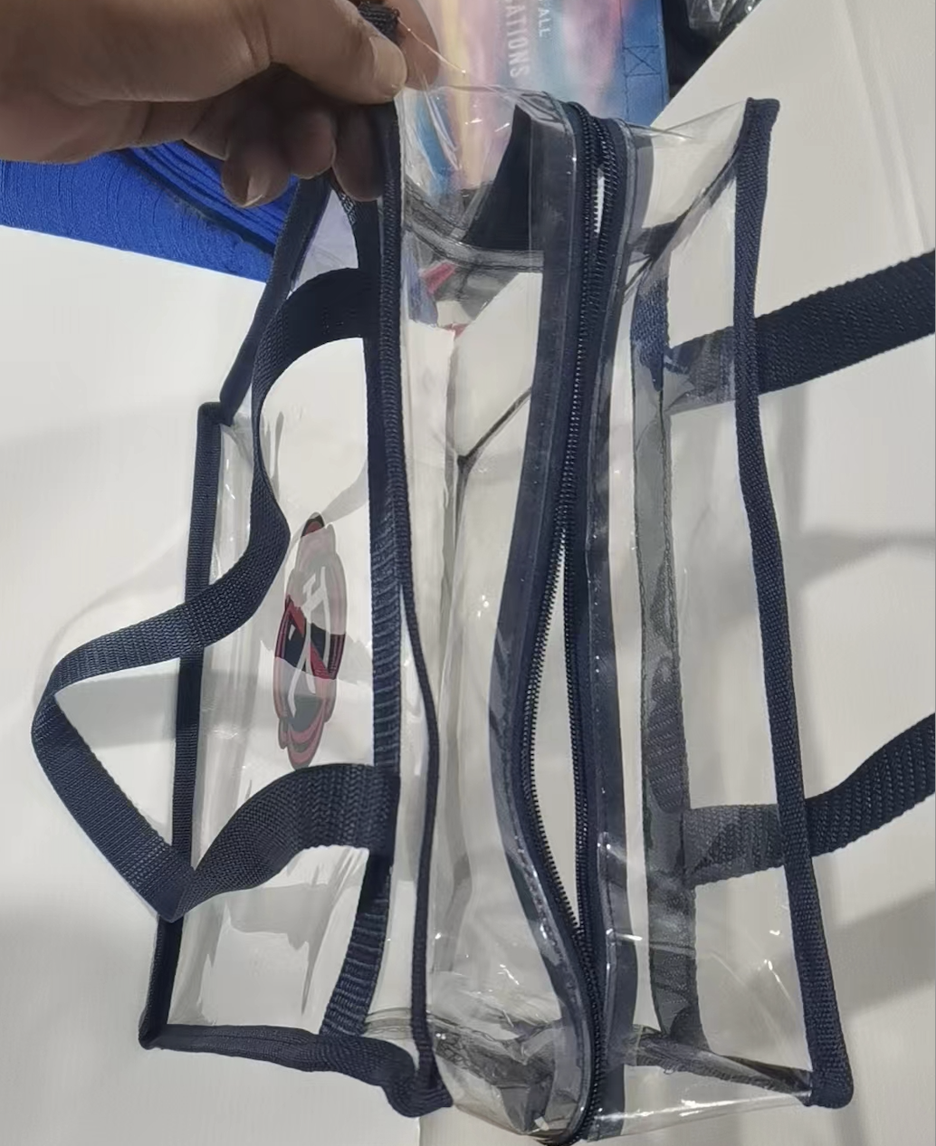 Security Travel & Gym Clear Bag 3