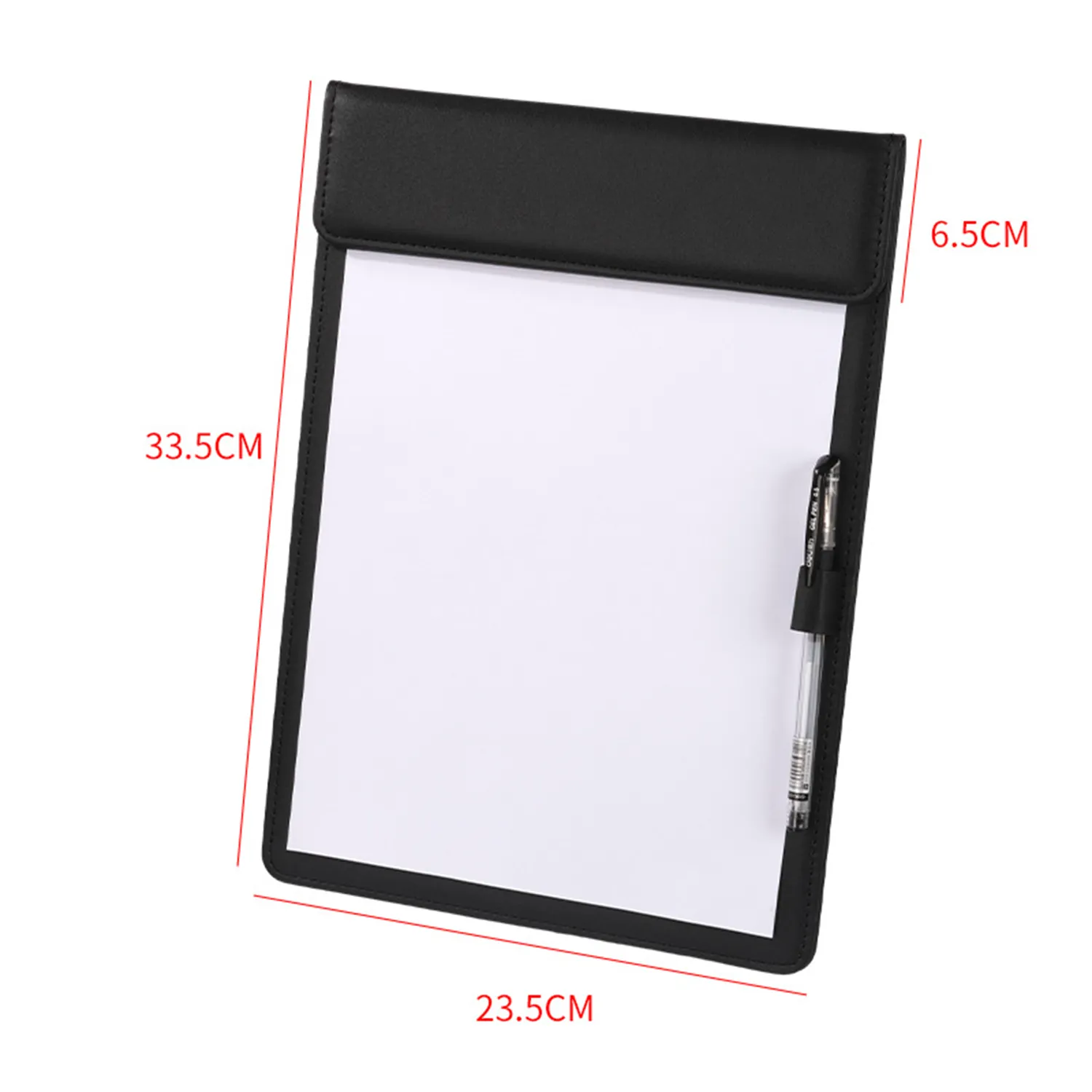 A4 Leather Magnetic Clipboard 2