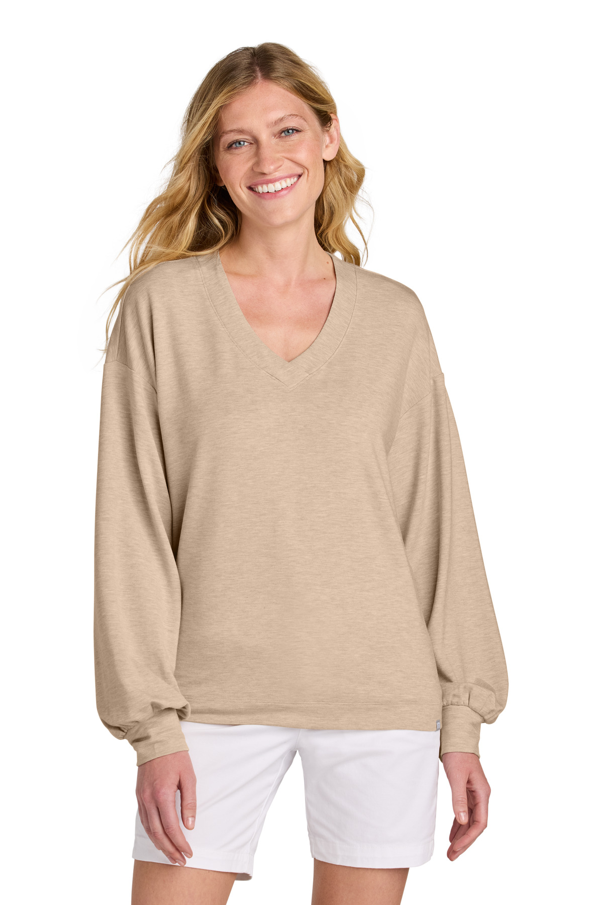 TravisMathew Women's Long Weekend V-Neck TM1LD009 23