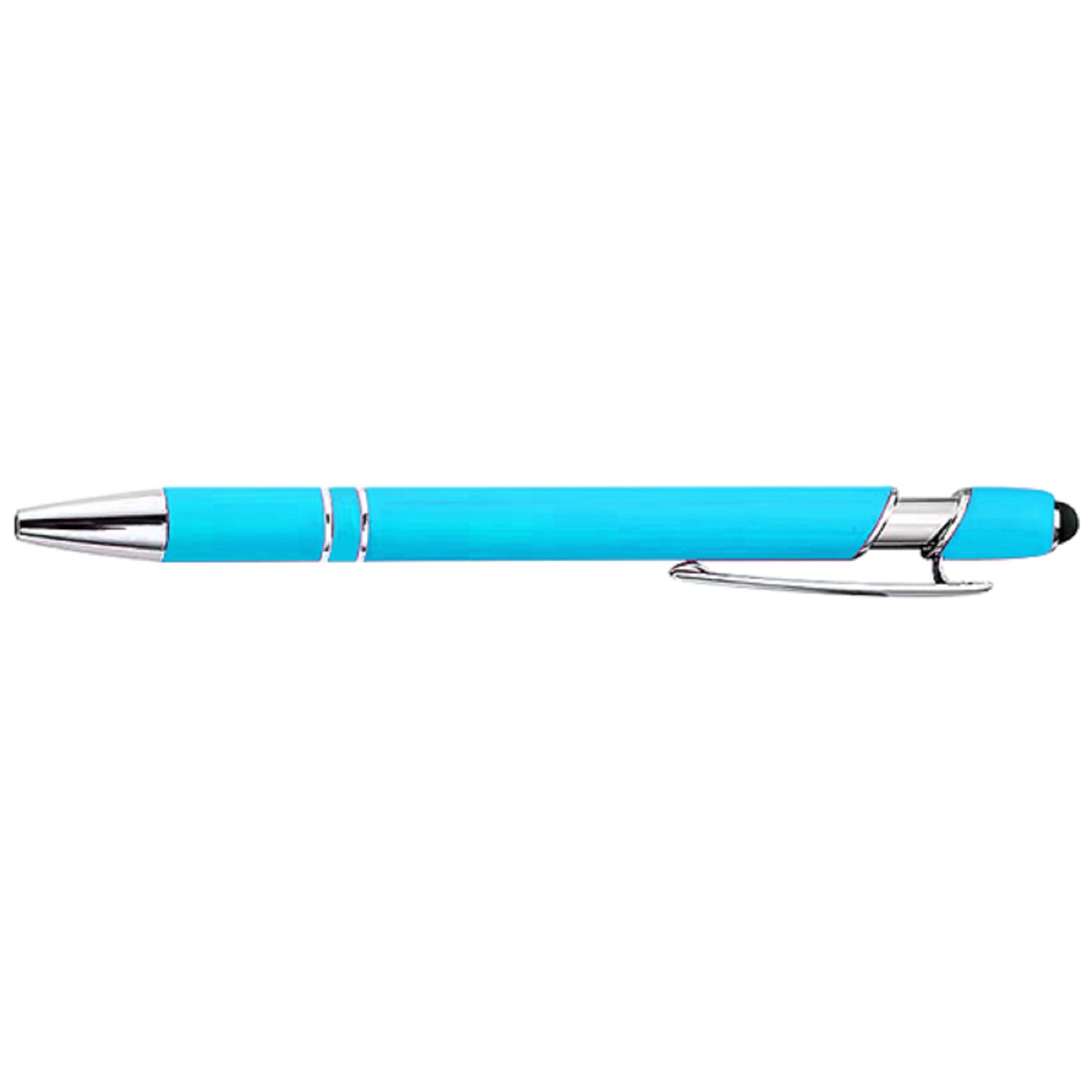 Soft-Touch Aluminum Pen w/ Stylus 12