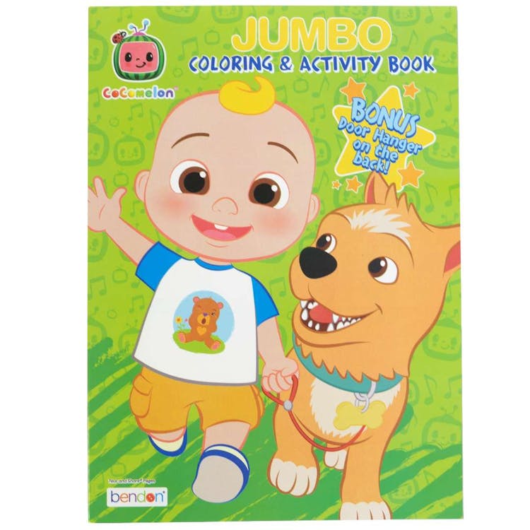 Cocomelon Jumbo Coloring and Activity Books - 80 Pages 2