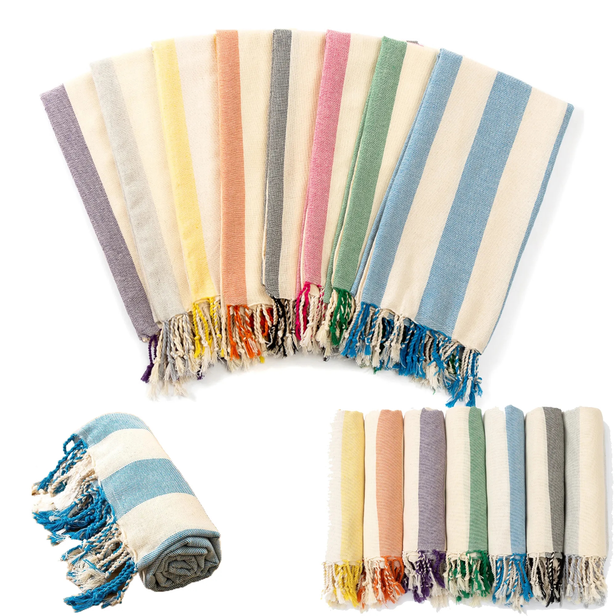 Multi-colored Turkish Towel