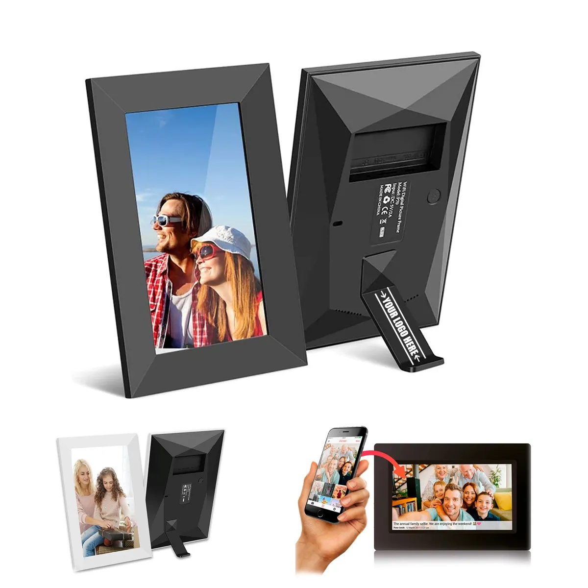 10 Inch Digital Photo Frame with Full HD IPS Touch Screen 5