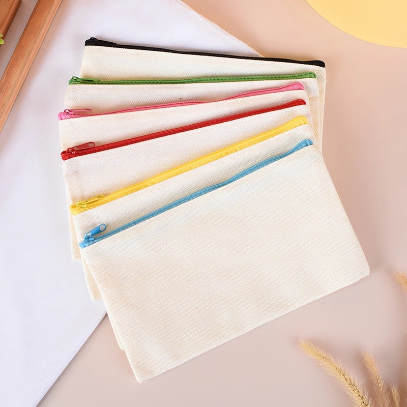 Environmental Friendly Natural Cotton Canvas Pouch 5