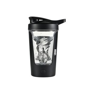 350ml Clear Plastic Sports Water Bottle With Handle 2