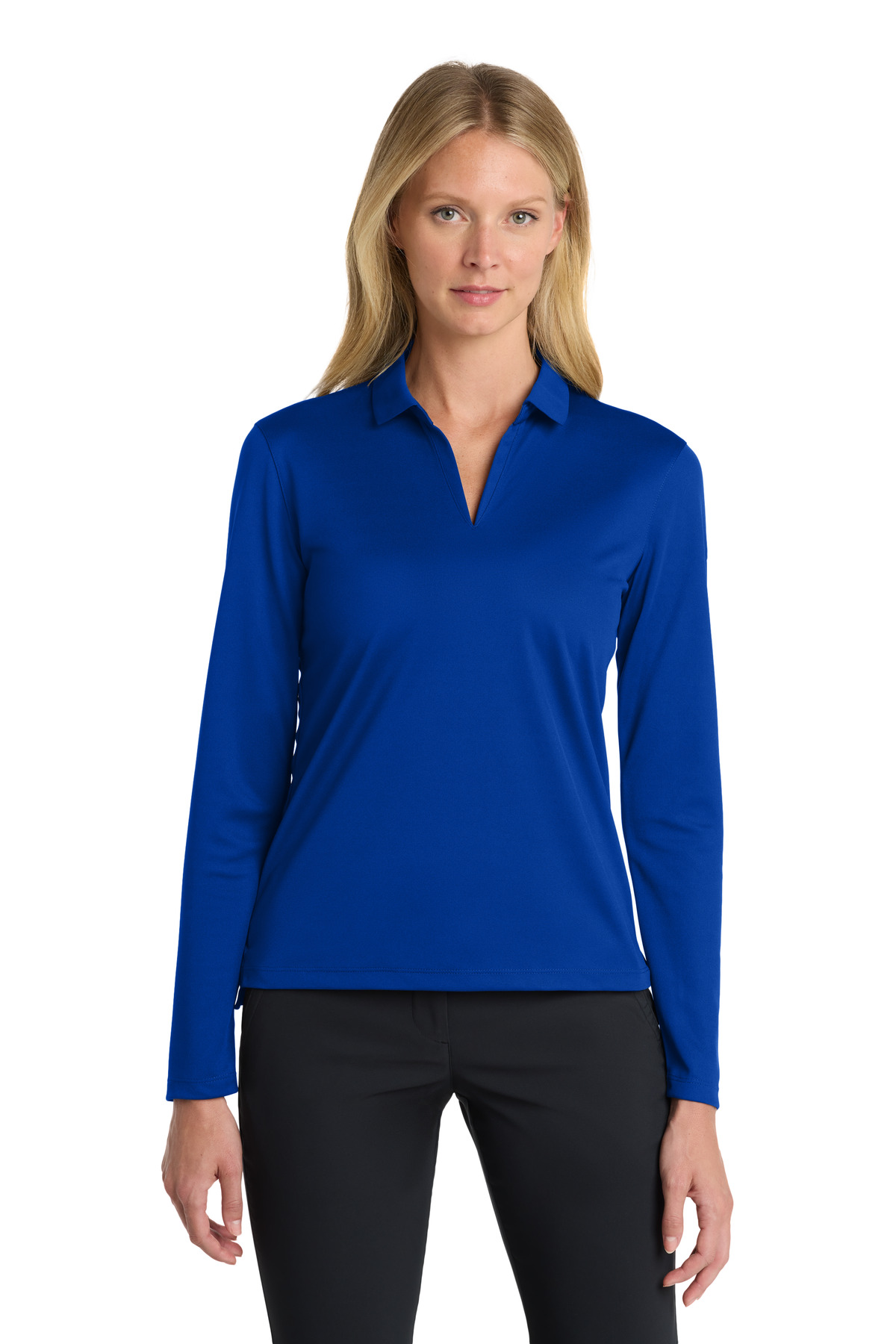 Nike Women's Dri-FIT Micro Pique 2.0 Long Sleeve Polo NKDC2105 16